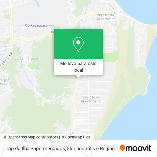 Top da Ilha Supermercados mapa