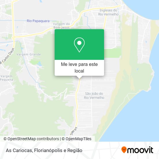 As Cariocas mapa