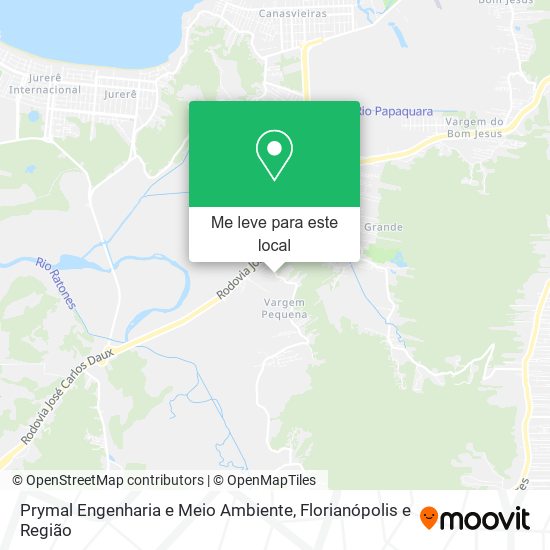 Prymal Engenharia e Meio Ambiente mapa