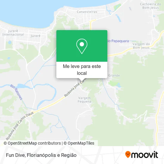 Fun Dive mapa