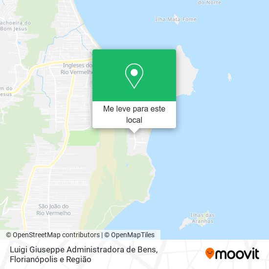 Luigi Giuseppe Administradora de Bens mapa
