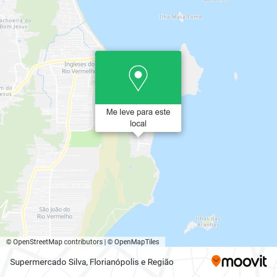 Supermercado Silva mapa