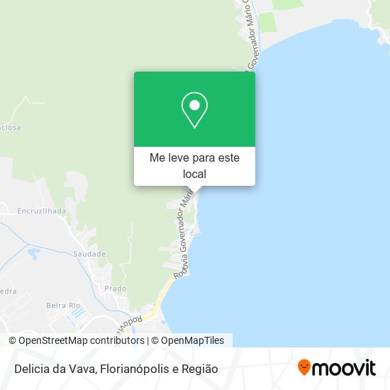Delicia da Vava mapa