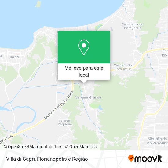 Villa di Capri mapa