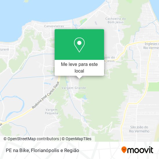 PE na Bike mapa