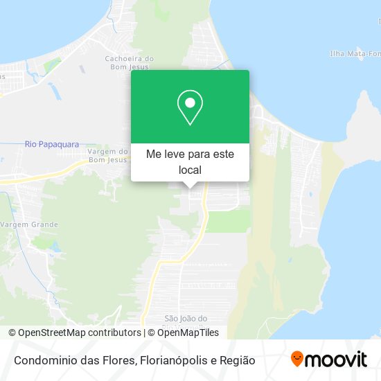 Condominio das Flores mapa