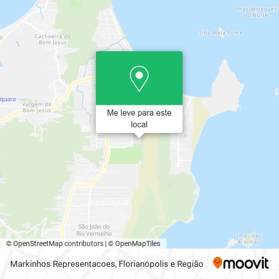 Markinhos Representacoes mapa