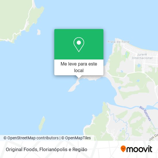 Original Foods mapa