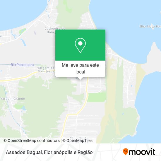 Assados Bagual mapa