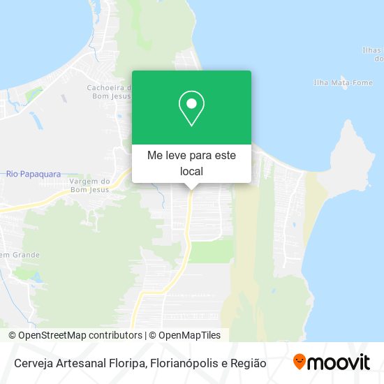 Cerveja Artesanal Floripa mapa