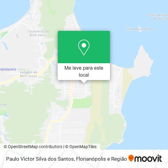 Paulo Victor Silva dos Santos mapa