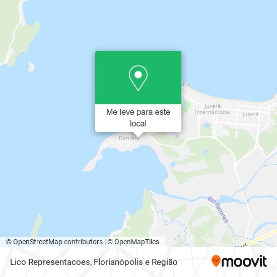 Lico Representacoes mapa