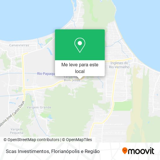 Scas Investimentos mapa