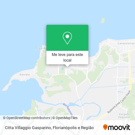 Citta Villaggio Gasparino mapa