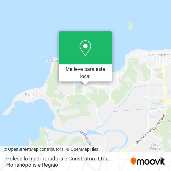 Polesello Incorporadora e Construtora Ltda mapa