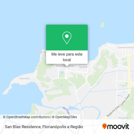 San Blas Residence mapa