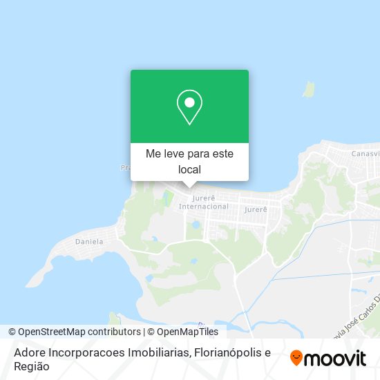 Adore Incorporacoes Imobiliarias mapa