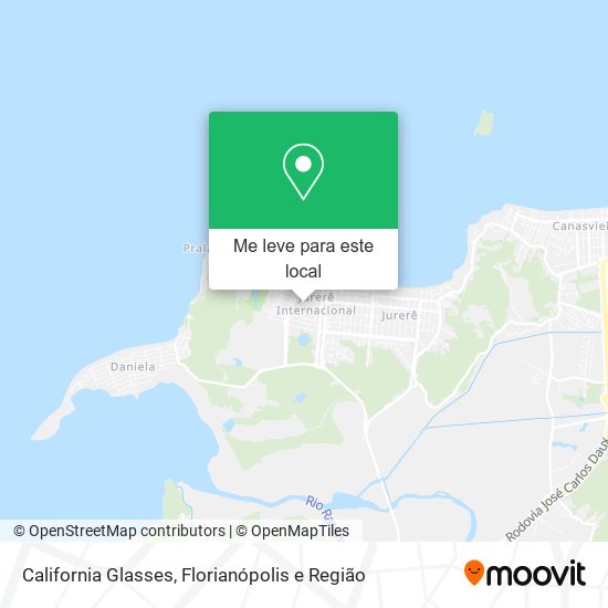 California Glasses mapa