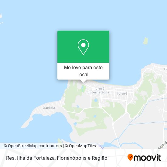 Res. Ilha da Fortaleza mapa