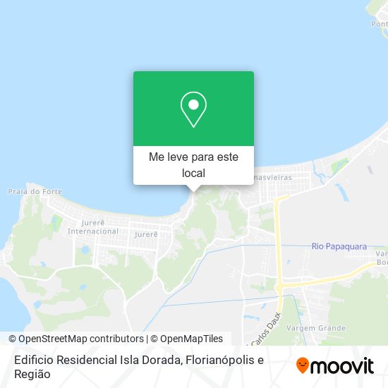 Edificio Residencial Isla Dorada mapa