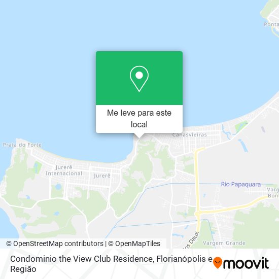 Condominio the View Club Residence mapa