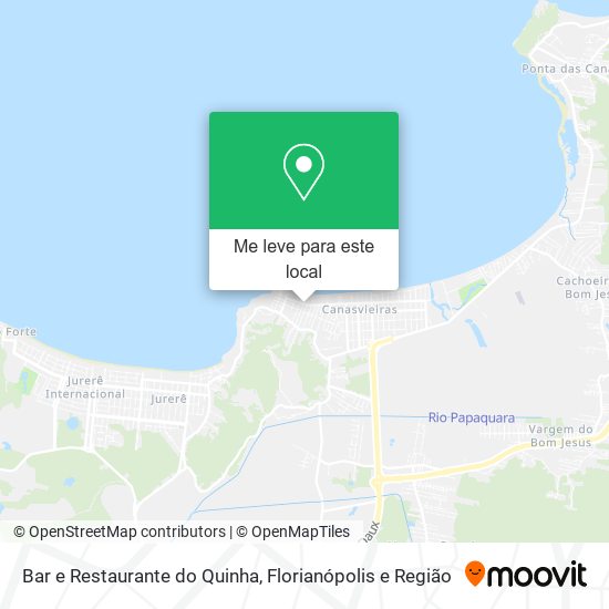 Bar e Restaurante do Quinha mapa