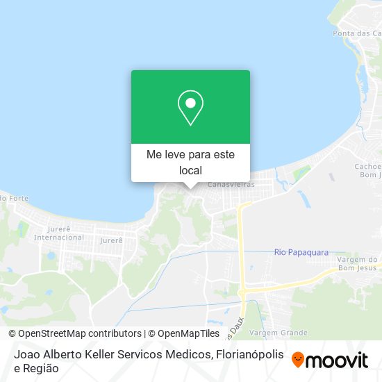 Joao Alberto Keller Servicos Medicos mapa