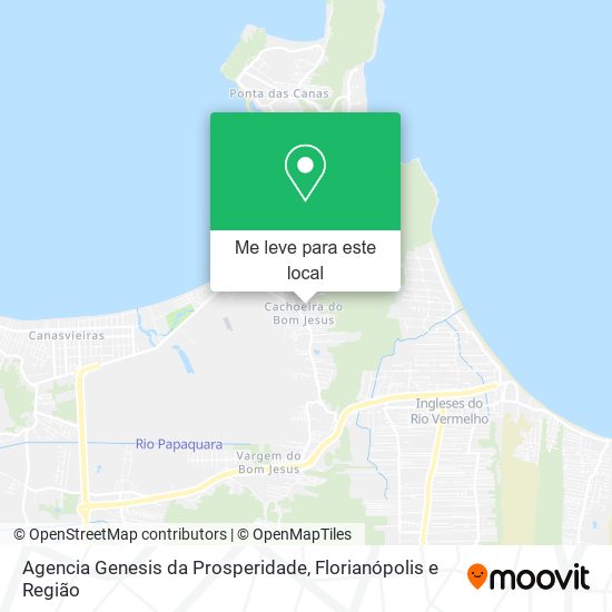 Agencia Genesis da Prosperidade mapa