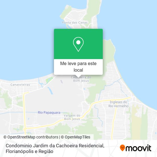 Condominio Jardim da Cachoeira Residencial mapa