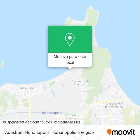 Adesbam Florianópolis mapa