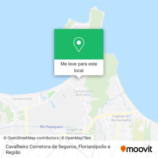 Cavalheiro Corretora de Seguros mapa