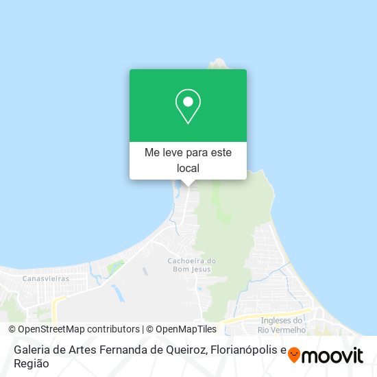 Galeria de Artes Fernanda de Queiroz mapa