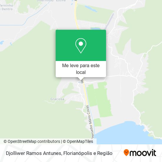 Djolliwer Ramos Antunes mapa