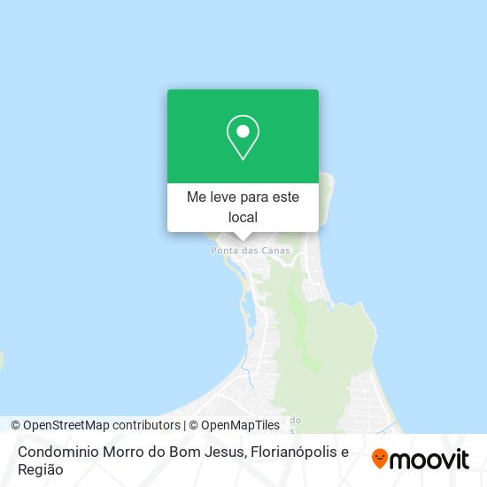 Condominio Morro do Bom Jesus mapa