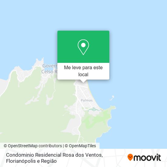 Condominio Residencial Rosa dos Ventos mapa
