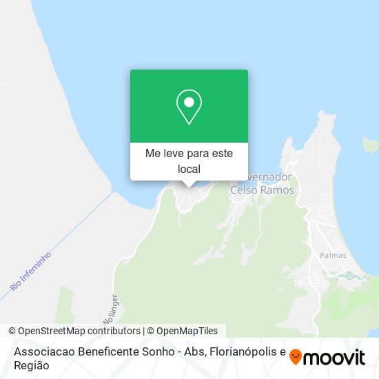 Associacao Beneficente Sonho - Abs mapa
