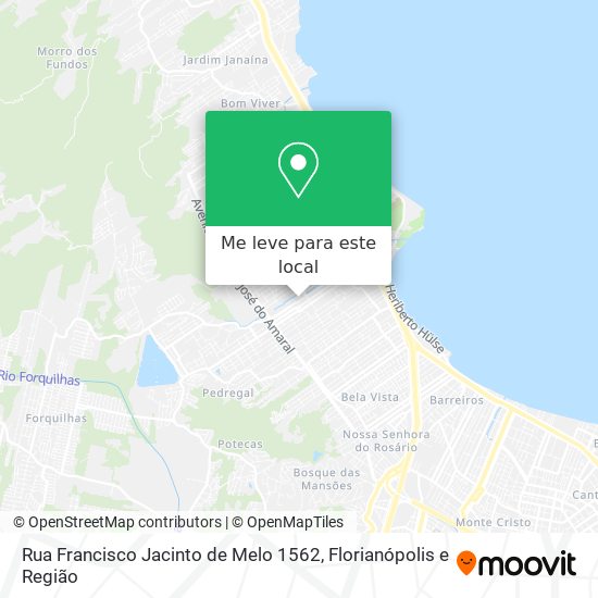 Rua Francisco Jacinto de Melo 1562 mapa