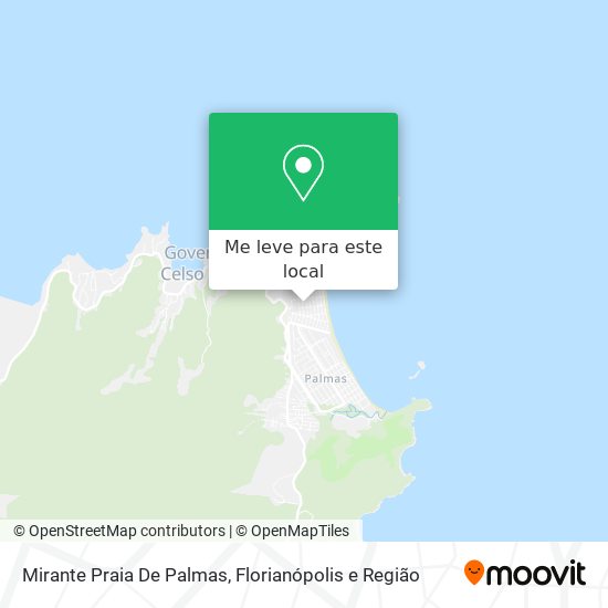Mirante Praia De Palmas mapa