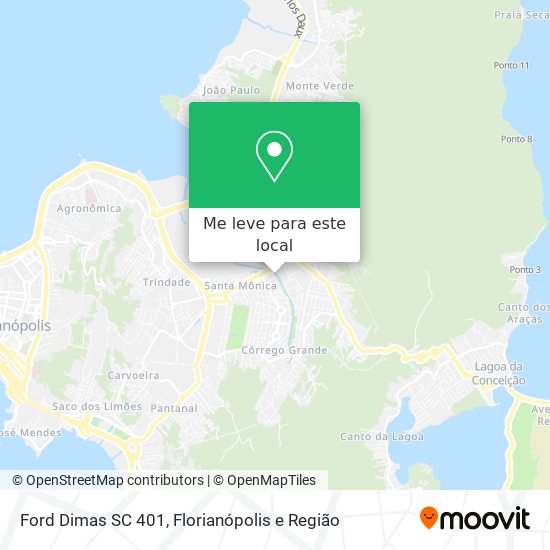 Ford Dimas SC 401 mapa