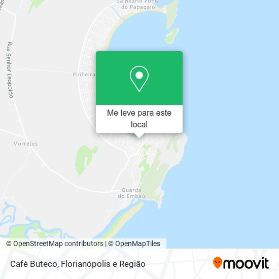 Café Buteco mapa