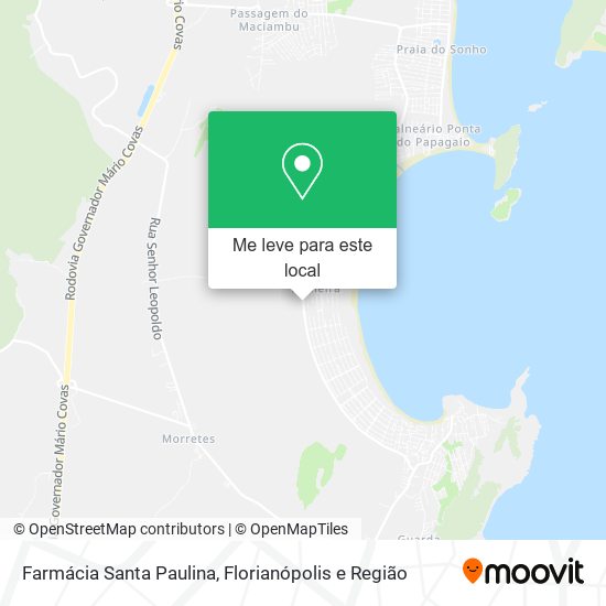 Farmácia Santa Paulina mapa