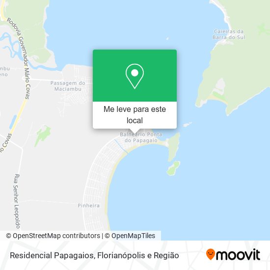 Residencial Papagaios mapa