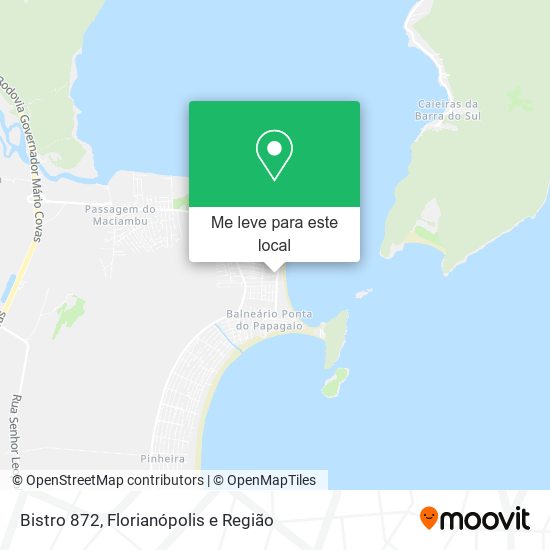 Bistro 872 mapa