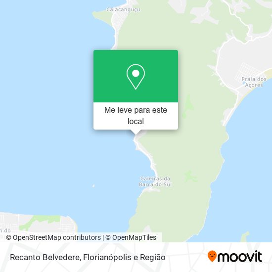 Recanto Belvedere mapa