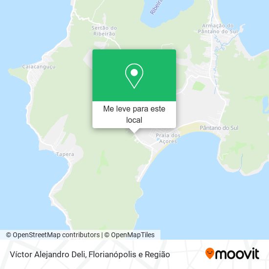 Víctor Alejandro Deli mapa