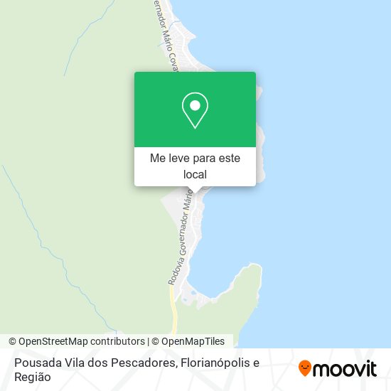 Pousada Vila dos Pescadores mapa