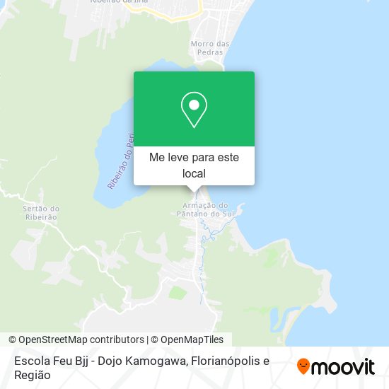 Escola Feu Bjj - Dojo Kamogawa mapa