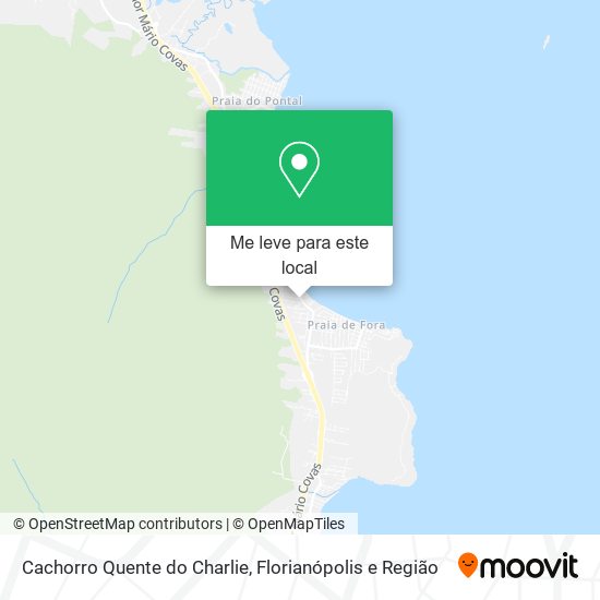 Cachorro Quente do Charlie mapa