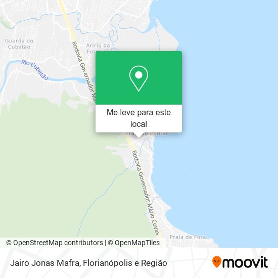 Jairo Jonas Mafra mapa