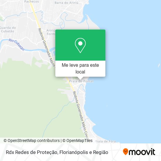 Rdx Redes de Proteção mapa